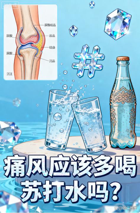 痛风一天喝几瓶苏打水