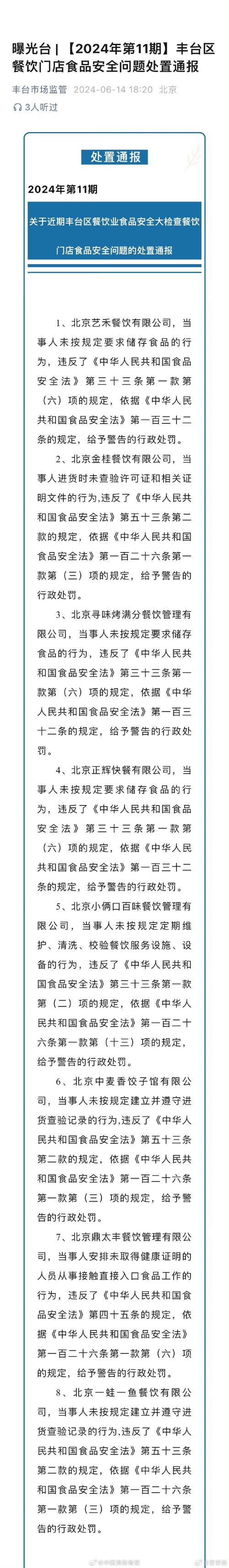 食品安全监管存在的问题