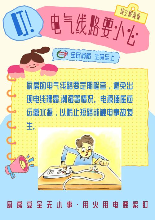 厨房安全用电的注意事项