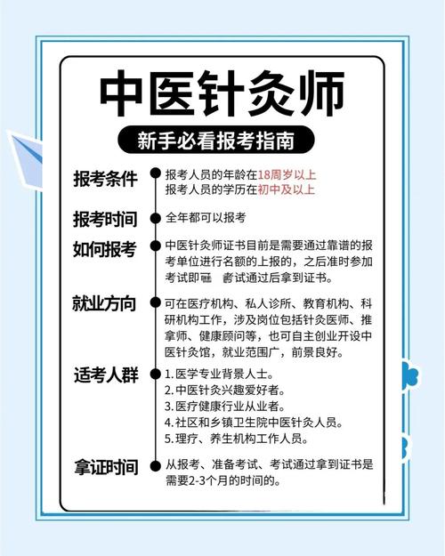 针灸推拿专业报考主治