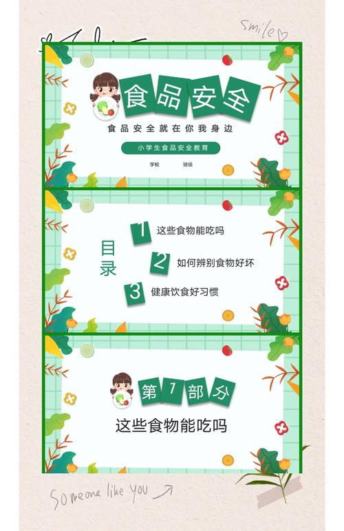 小学食品安全教育ppt