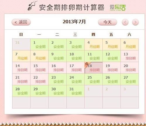 女生的安全期是什么时候