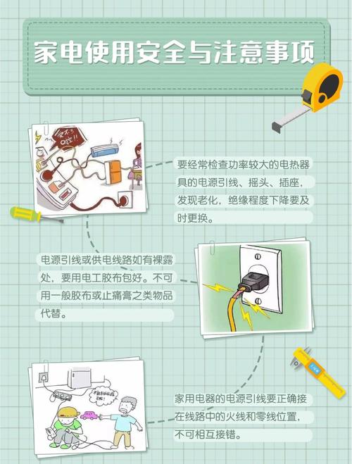 安全用电应注意哪些事项