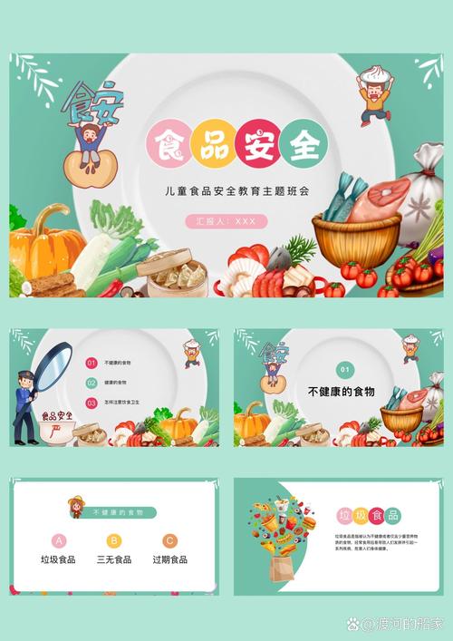 幼儿园食品安全宣传图片