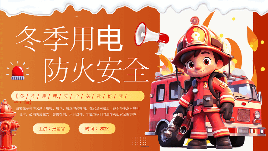 冬季防火安全教育ppt