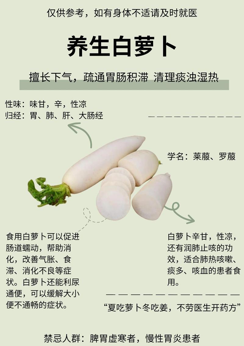 生吃白萝卜能治痛风吗