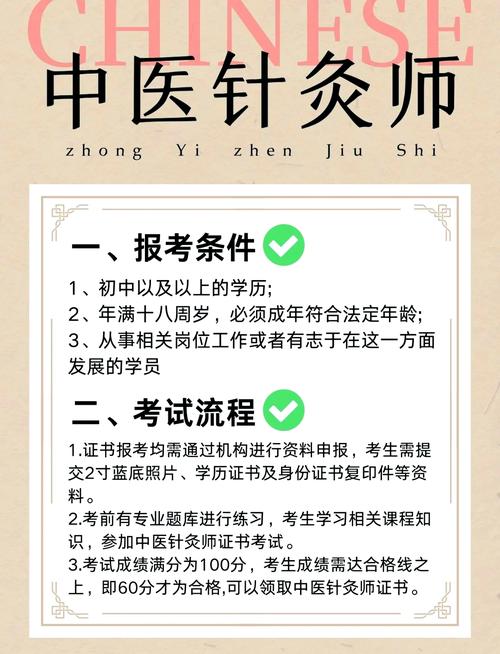 如何考取中医针灸师证