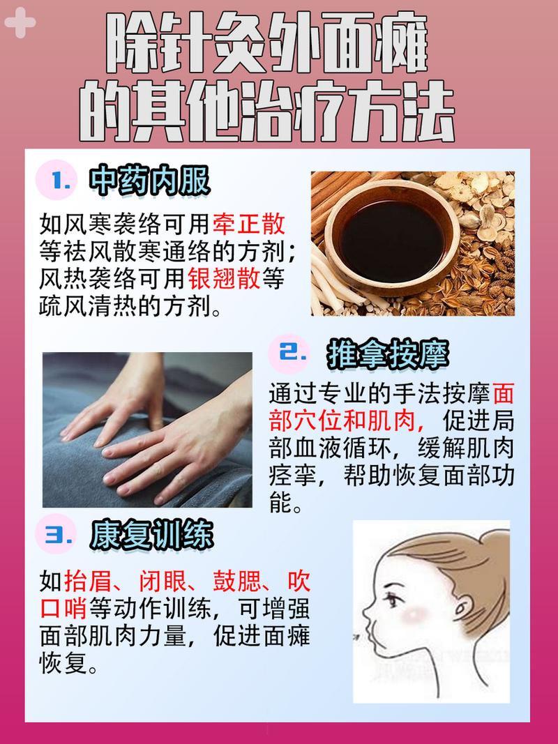 面瘫贴膏药还能针灸吗