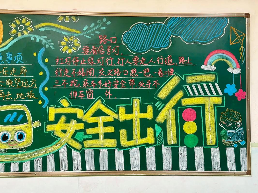 小学生安全黑板报资料