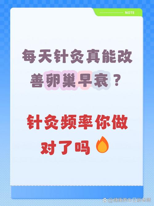 针灸能改善卵巢功能吗