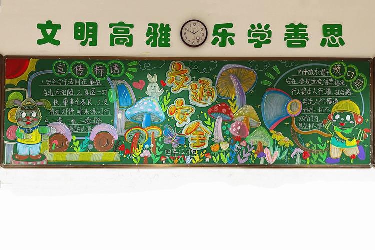 交通安全 黑板报内容
