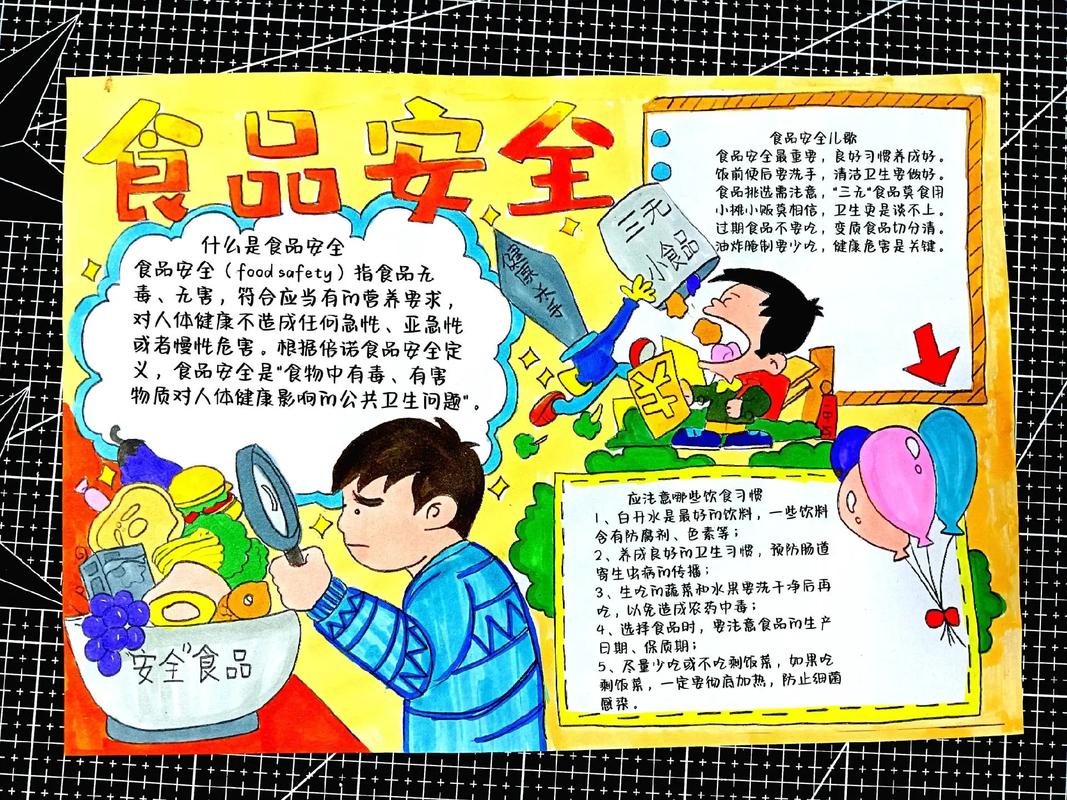 食品安全手抄报内容.