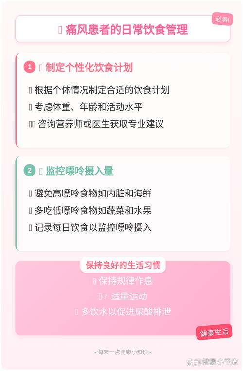 痛风患者营养治疗原则