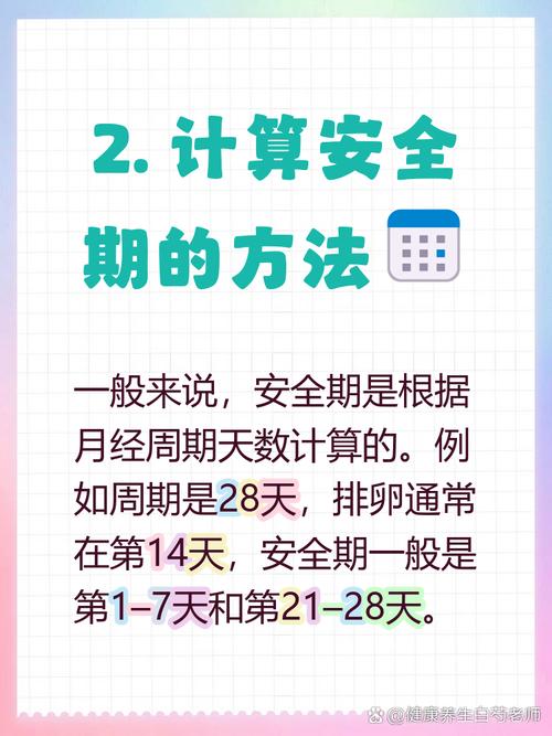 安全期是月经什么时候