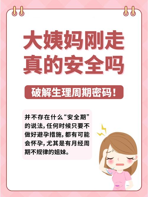 姨妈刚走第一天安全吗