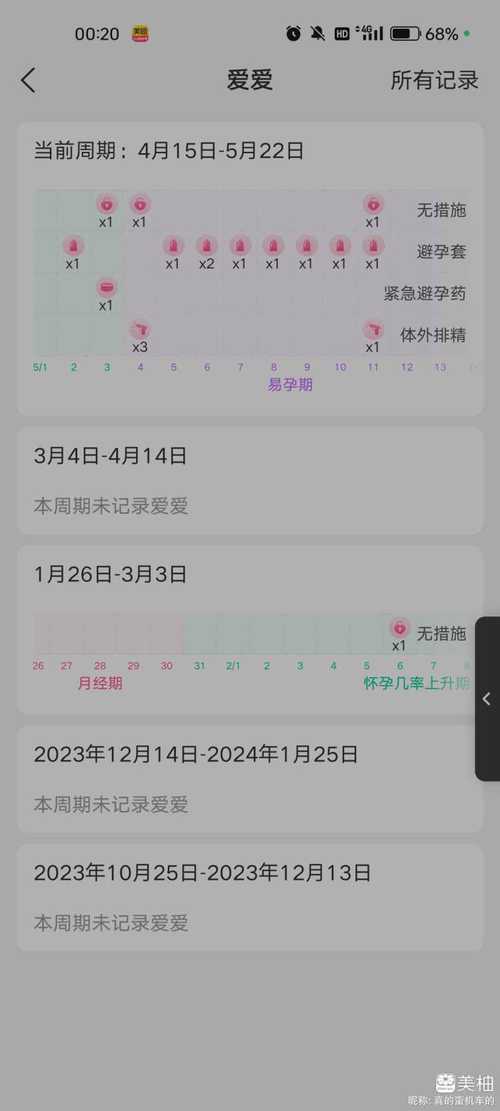 美柚记录的安全期准吗