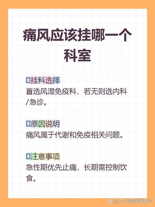 痛风挂哪个科室比较好