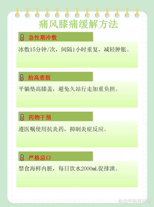 痛风痛到膝盖怎么回事