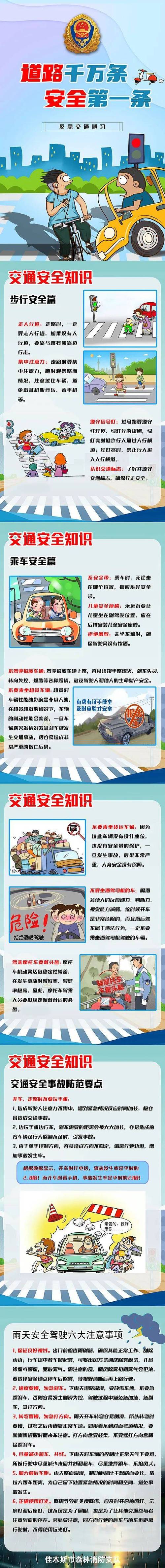 交通安全知识的重要性