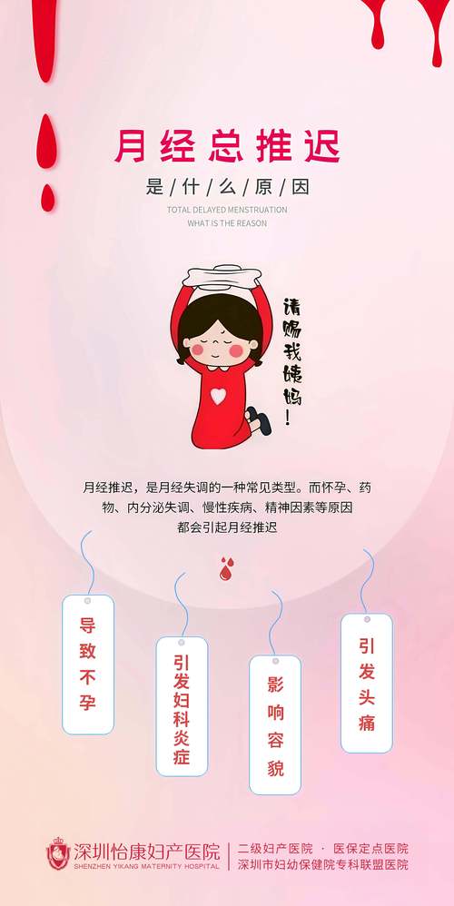 有安全措施月经推迟了