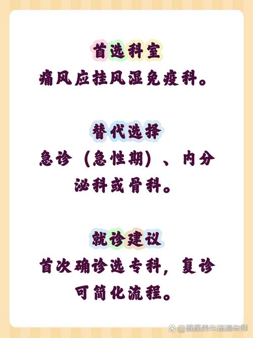 怀疑是痛风需挂什么科