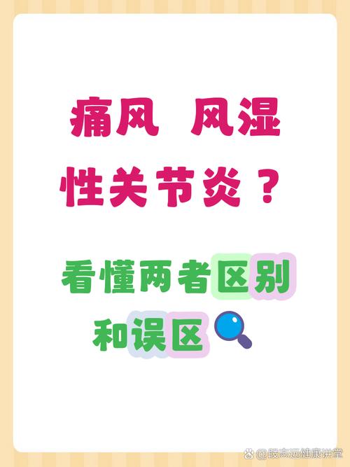 痛风是风湿性关节炎吗