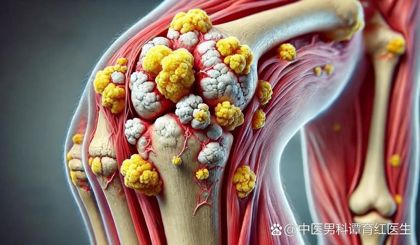 痛风发展到膝盖严重吗