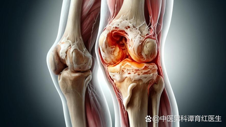 痛风发展到膝盖严重吗