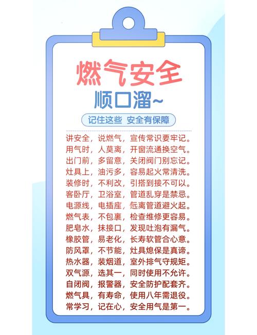 预防煤气中毒安全提醒