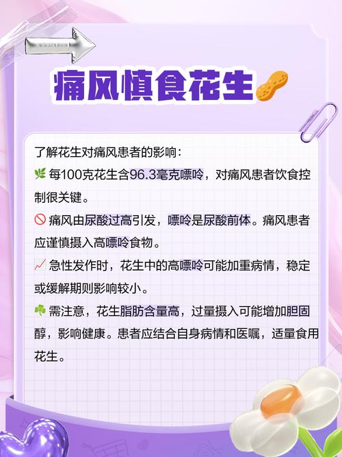 痛风患者能吃花生米吗