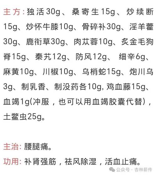 痛风中药最佳配方大全
