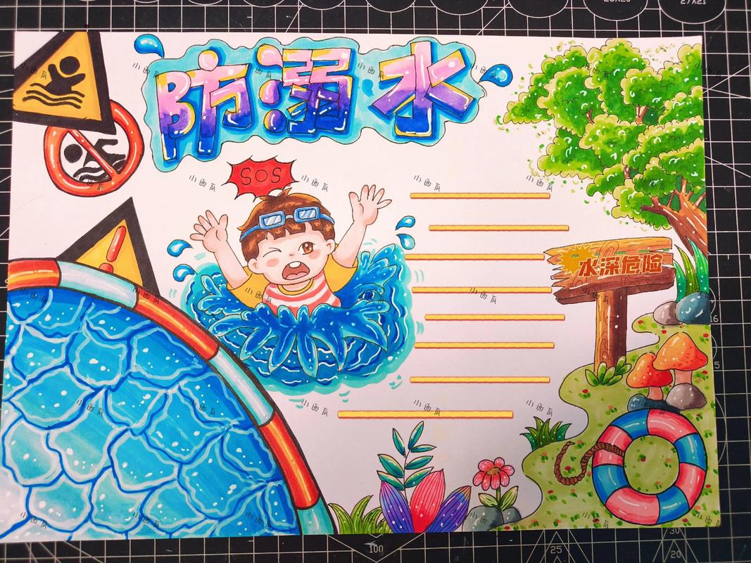 安全防溺水教育手抄报