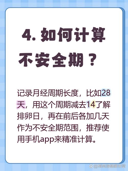 怎么算安全期不会怀孕