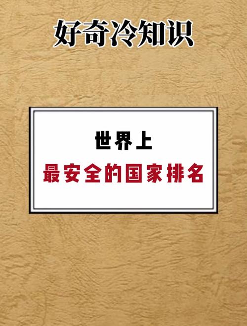 世界上那个国家最安全