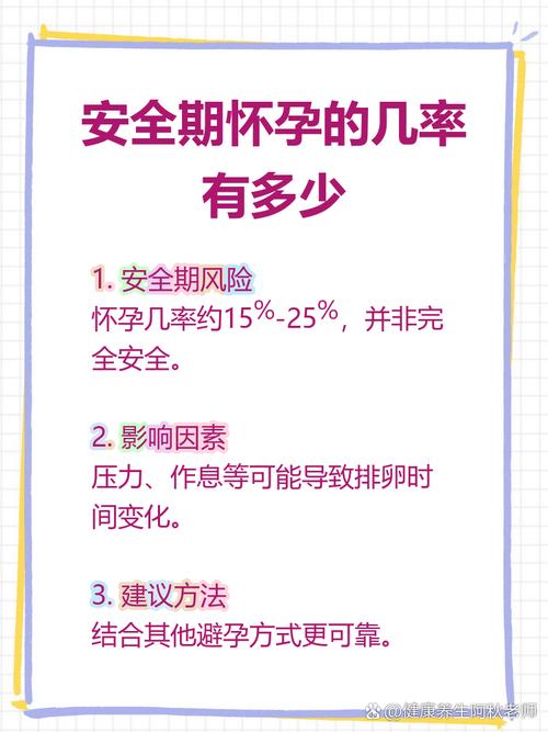 没在安全期怀孕的几率