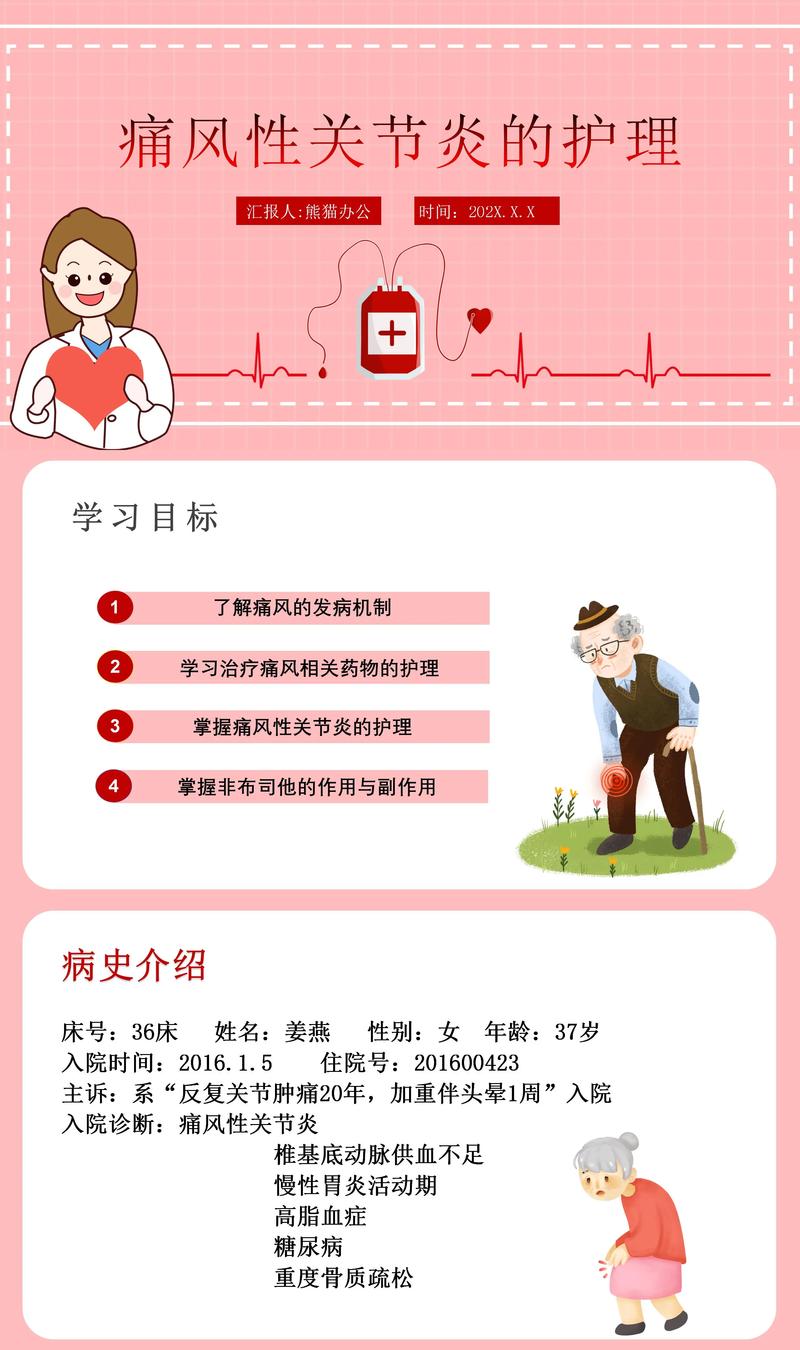 痛风性关节炎护理措施