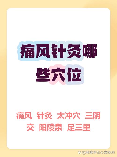 针灸治疗痛风的穴位