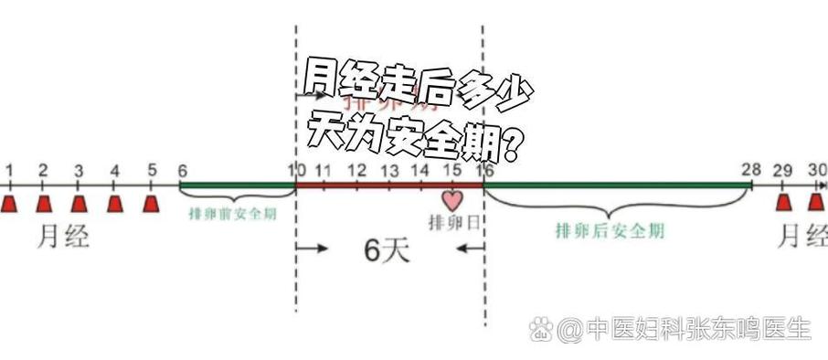 月经前后多少天安全期