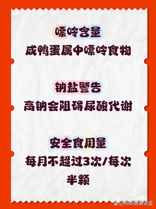 痛风病人能吃鸭蛋吗