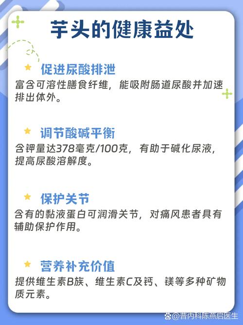 痛风病可以吃芋头吗