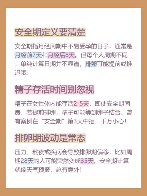 安全期怀孕机率有多大