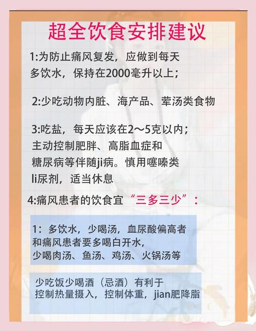 痛风发作时饮食治疗