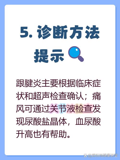 跟腱炎跟痛风的区别