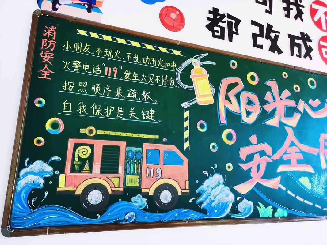 安全伴我行黑板报资料