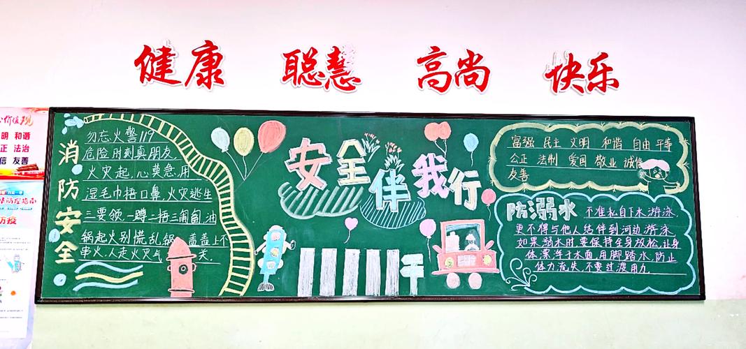 安全伴我行黑板报资料