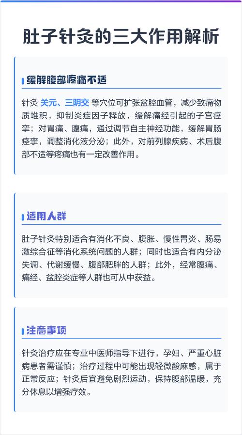 腹部针灸有什么好处