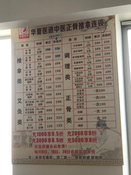 成都针灸一次多少钱